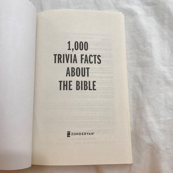 ๐3/$35 1,000 Trivia Facts About the Bible Christianity Paperback - Picture 3 of 6